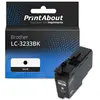 PrintAbout Cartouche compatible Brother LC-3233BK - Noir
