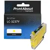 PrintAbout Cartouche compatible Brother LC-3237Y - Jaune