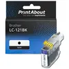 PrintAbout Cartouche compatible Brother LC-121BK - Noir