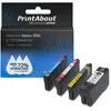 PrintAbout Cartouche compatible Epson 35XL (T3596) - 4 couleurs - Multipack