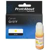 PrintAbout Cartouche compatible Canon GI-51Y - Jaune