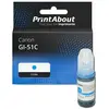 PrintAbout Cartouche compatible Canon GI-51C - Cyan
