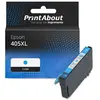PrintAbout Cartouche compatible Epson 405XL (C13T05H24010) - Cyan - Grande capacité