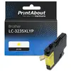 PrintAbout Cartouche compatible Brother LC-3235XLYP - Jaune - Grande capacité