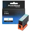 PrintAbout Cartouche compatible Epson 378XL (C13T37954010) - Cyan clair - Grande capacité