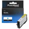 PrintAbout Cartouche compatible HP 903XL (T6M03AE) - Cyan - Grande capacité