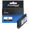 PrintAbout Cartouche compatible HP 953XL (F6U17AE) - Magenta - Grande capacité