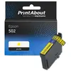 PrintAbout Cartouche compatible Epson 502 (C13T02V44010) - Jaune