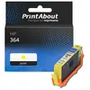 PrintAbout Cartouche compatible HP 364 (CB320EE) - Jaune