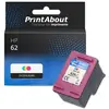 PrintAbout Cartouche compatible HP 62 (C2P06AE) - 3-couleurs