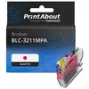 PrintAbout Cartouche compatible Brother LC-3211M - Magenta - Grande capacité