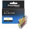 PrintAbout Cartouche compatible Brother LC-3211Y - Jaune - Grande capacité