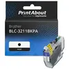 PrintAbout Cartouche compatible Brother LC-3211BK - Noir - Grande capacité