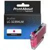 PrintAbout Cartouche compatible Brother LC-3239XLM - Magenta - Grande capacité