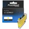PrintAbout Cartouche compatible Brother LC-3239XLY - Jaune - Grande capacité