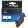 PrintAbout huismerk Inktcartridge 603XL (C13T03A24010) Cyaan Hoge capa...