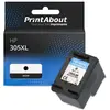 PrintAbout Cartouche compatible HP 305XL (3YM62AE) - Noir - Grande capacité