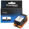 PrintAbout Cartouche compatible HP 912XL (3YL84AE) - Noir - Grande capacité