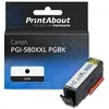 PrintAbout huismerk Inktcartridge PGI-580XXL PGBK Zwart Extra hoge cap...