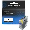 PrintAbout Cartouche compatible Brother LC-3213BK - Noir - Grande capacité