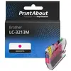 PrintAbout Cartouche compatible Brother LC-3213M - Magenta - Grande capacité