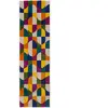 Novatrend Tapis de couloir design multicolore 66x300 cm