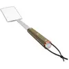 Spatule en acier inox pour barbecue - manche en bois - 43 cm - Traeger