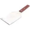 Traeger Grande spatule en inox pour barbecue - manche bois - 15 x 24 cm - 0,96 kg
