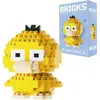 Figurine à assembler Pokémon - Psykokwak 6 cm - 176 pièces Micro Brick...