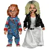Fra Bernar (Gramola) Figurine - La Fiancee De Chucky - Pack Clothed Chucky & Tiffany 14 Cm