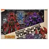 NECA Les Tortues Ninja (Mirage Comics) - Figurines Shredder Clones Box Set 18 cm