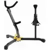 Hercules DS533BB Double Support saxo alto ou ténor, et saxo soprano - housse incluse