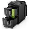 AZMARY Friteuse sans huile - Azmsary - 10L/3200W/7 programmes/Double C...