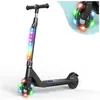 Trottinette Electrique pour Enfants 6-14 Ans  - Écran LED - néons colo...