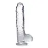 Gode transparent Jock C-Thru - 25 cm.