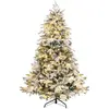 Sapin de Noël artificiel de 180 cm avec 260 LED blanc chaud