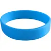 Bracelet Silicone Bleu Sans Marquage Adulte