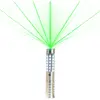 Bâton LED Bouteille VIP Argent avec Laser Vert   24 cm