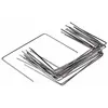ZENLYS Lot de 50 Agrafes de Fixation Métal pour Toile de paillage ou g...