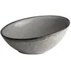 Non communiqué Bols Inclinés pour Bar Restaurant Porcelaine 215 mm x 6 Mineral