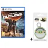 Ubisoft Jeu vidéo - Star Wars - Outlaws - PS5 - Aventure - Blu-Ray - Porte clé offert