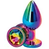 NSnovelties Plug anal Rear Assets Multicolor M