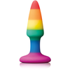 Ns Novelties Plug Anal Pleasure Mini Rainbow Colours Pride Edition