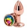 NSnovelties Plug anal Rear Assets Rose Gold S