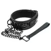 Collier et laisse Sinful Black 