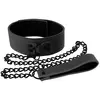 Collier et Laisse Renegade noir 