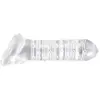 Etui pénien RIBBED Renegade Transparent 16 x 4 cm 