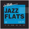 Labella 20PL - Jeu de cordes guitare électrique Jazz Flats - Light 11-50