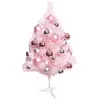 Sapin de Noël mini 60cm pour la décoration / cadeau-pink-rose