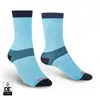 Bridgedale Hike Lightweight Coolmax Botte de Confort pour Femmes Chaussettes, Bleu Ciel, m